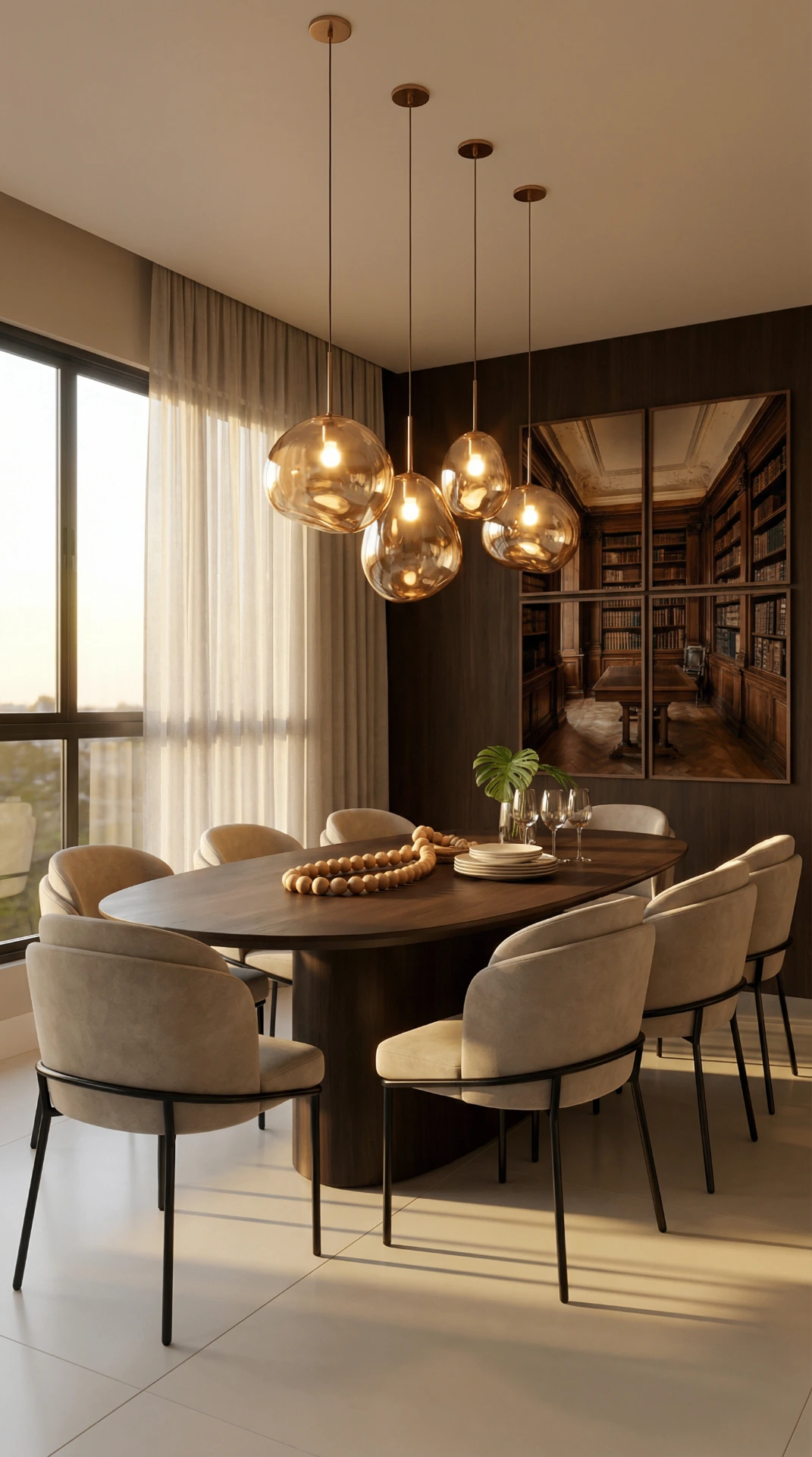 Sala de Jantar Elegante